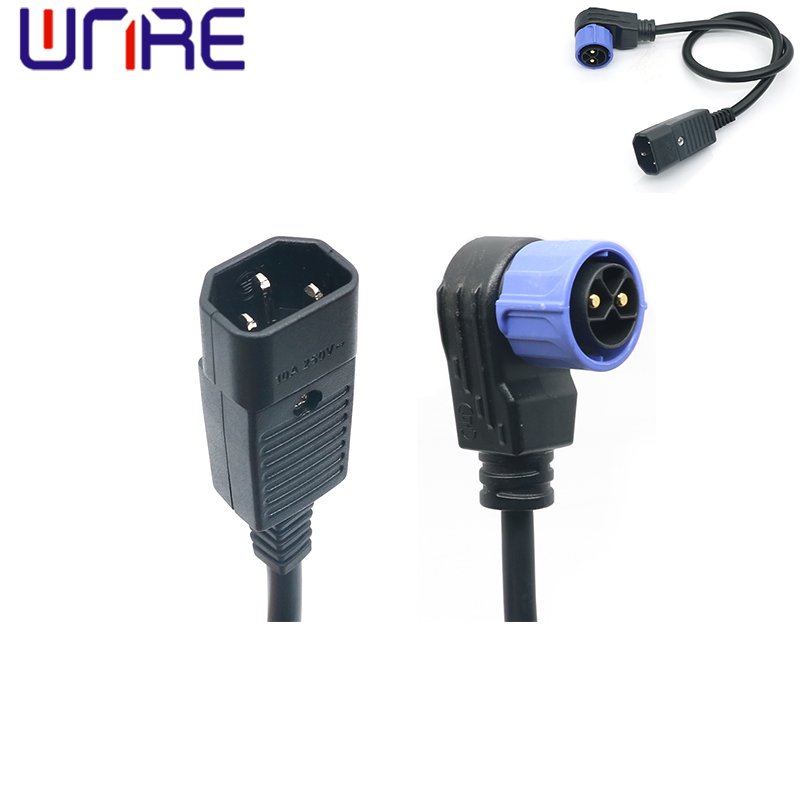 M25-2+0品字公插头