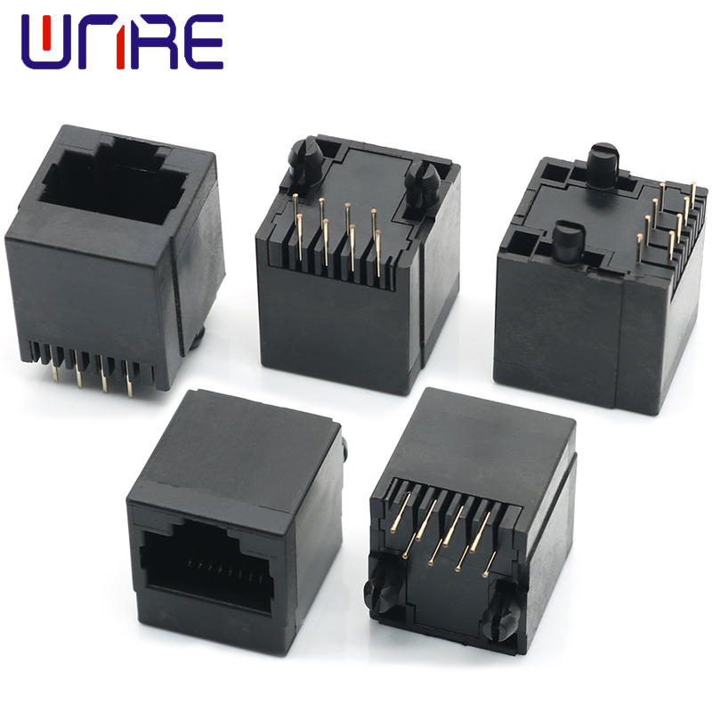 RJ45-524全塑-孔